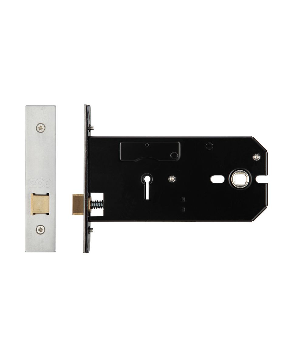 Zoo Hardware ZUKH152SS Horizontal Latch - 152mm Satin Stainless