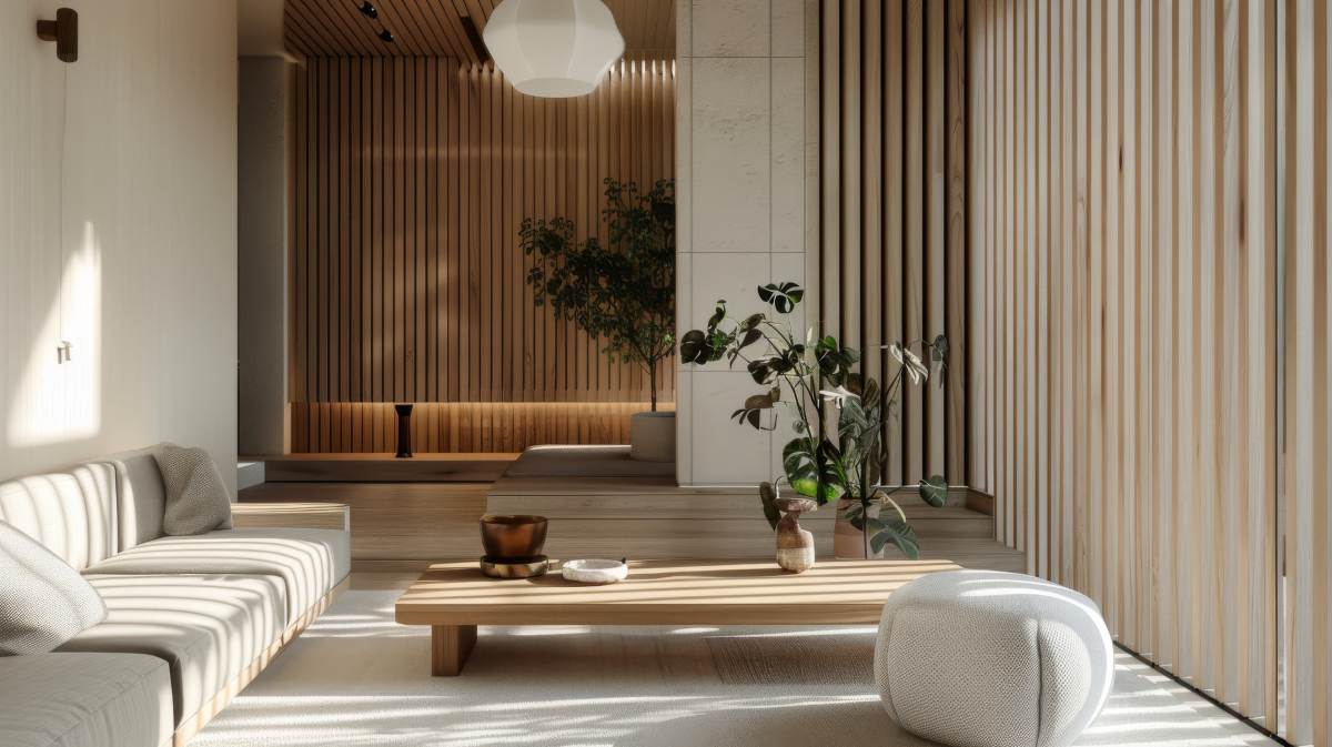 Minimalist interior design layout showcasing the beauty of simplicity and restraint