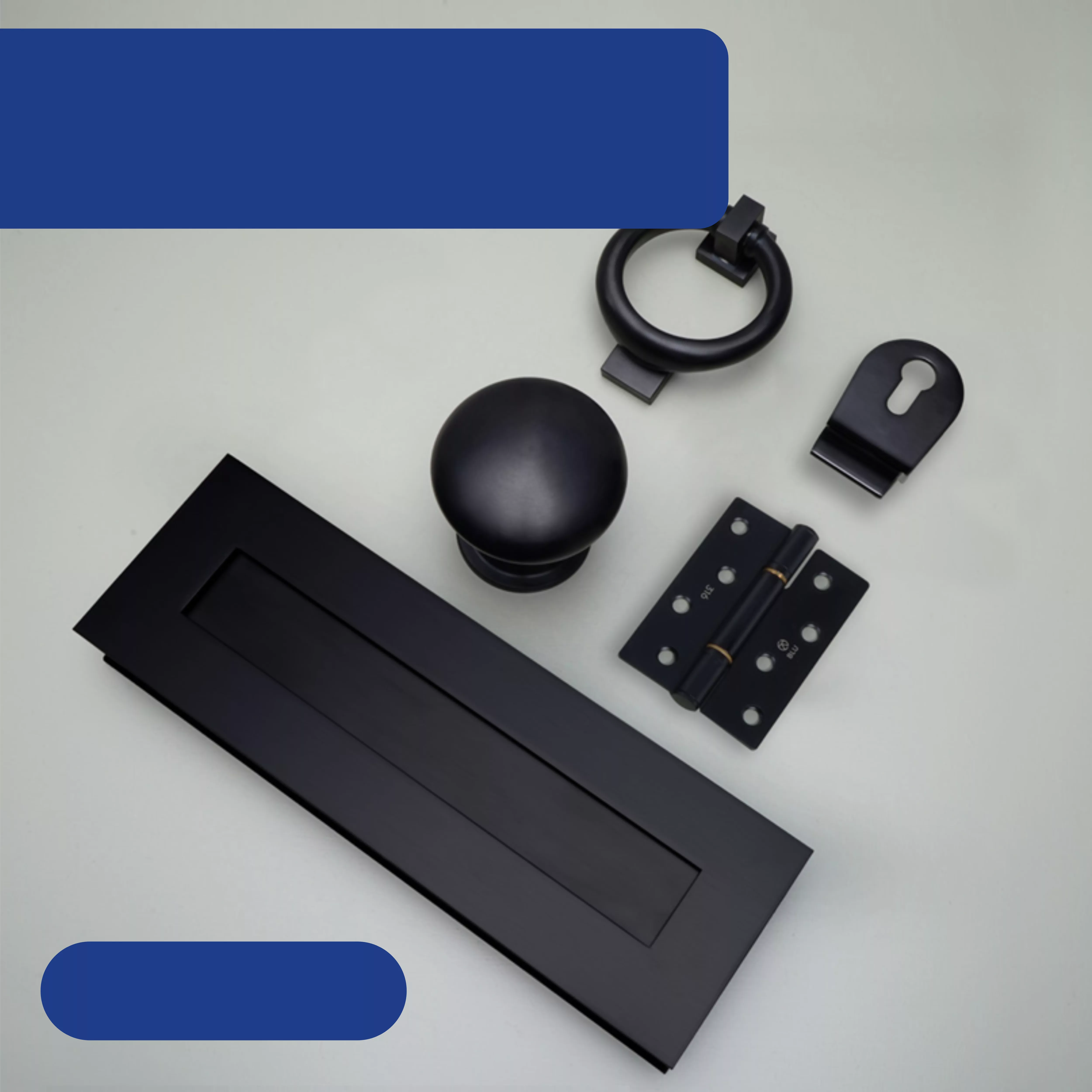 Door Handles on Rose